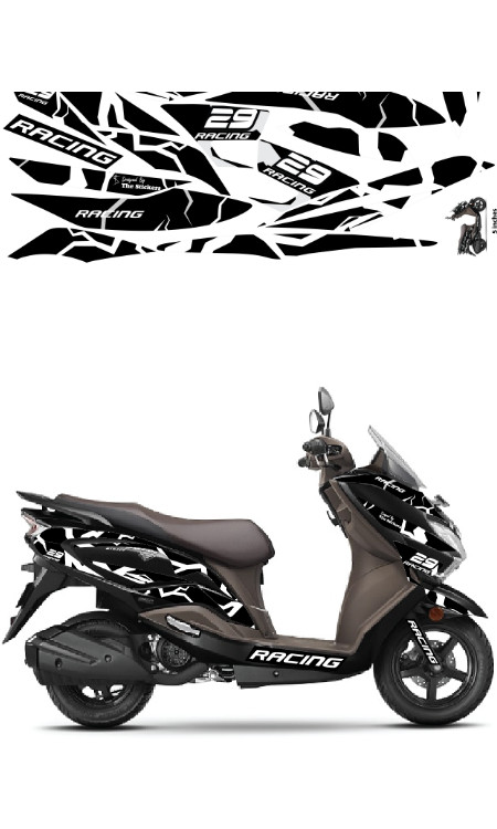 Burgman 125 Body Sticker | Burgman 125 Full Body Decal